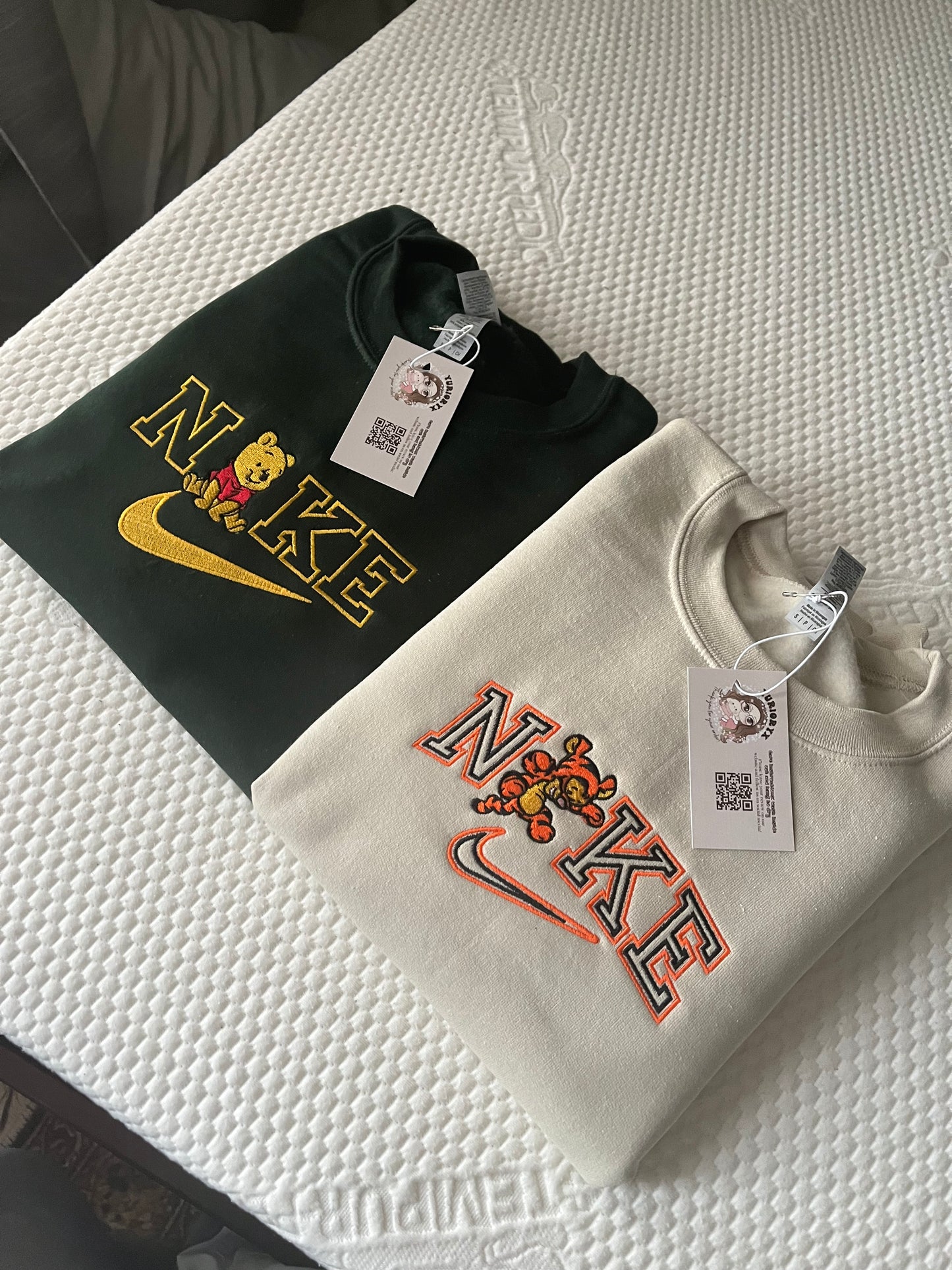 Pooh x Tigger π§‘ embroidered sweater *pre-order*