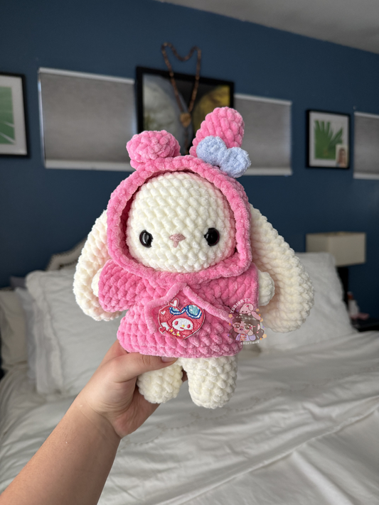 Crochet Hooded Bunnies 🩷