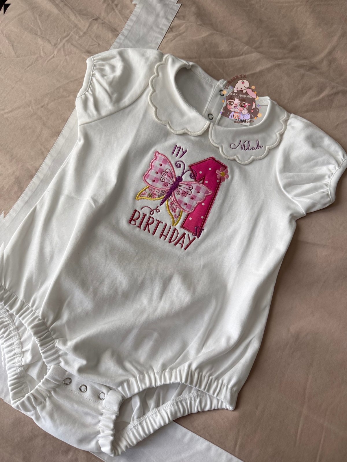 Baby Romper - Blooming Butterfly π¦ *pre-order*