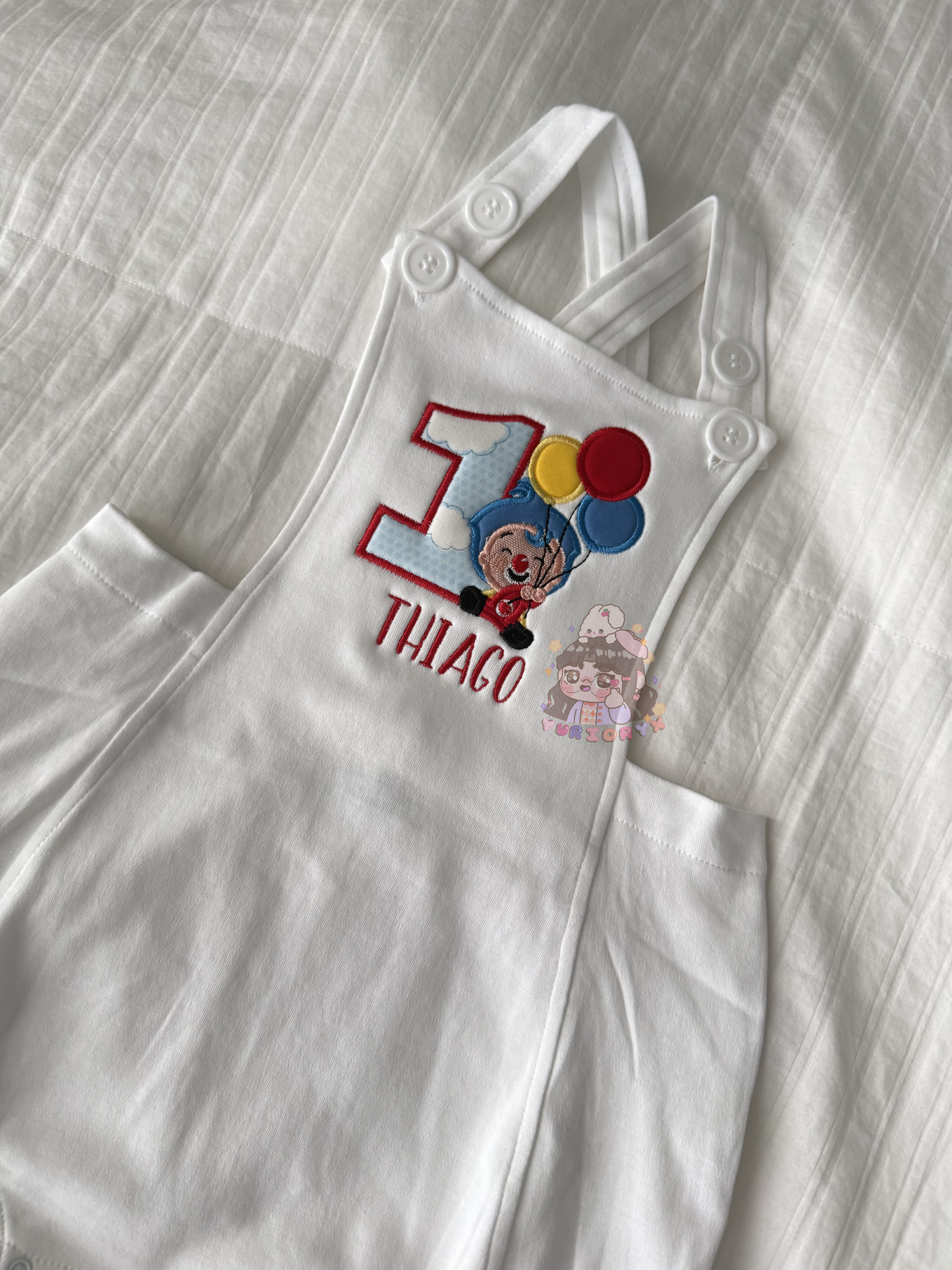 Baby Overall - Circus Birthday ππͺ *pre-order*