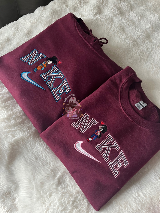 Goku & Chichi Duo embroidered sweaters π§‘ *pre-order*