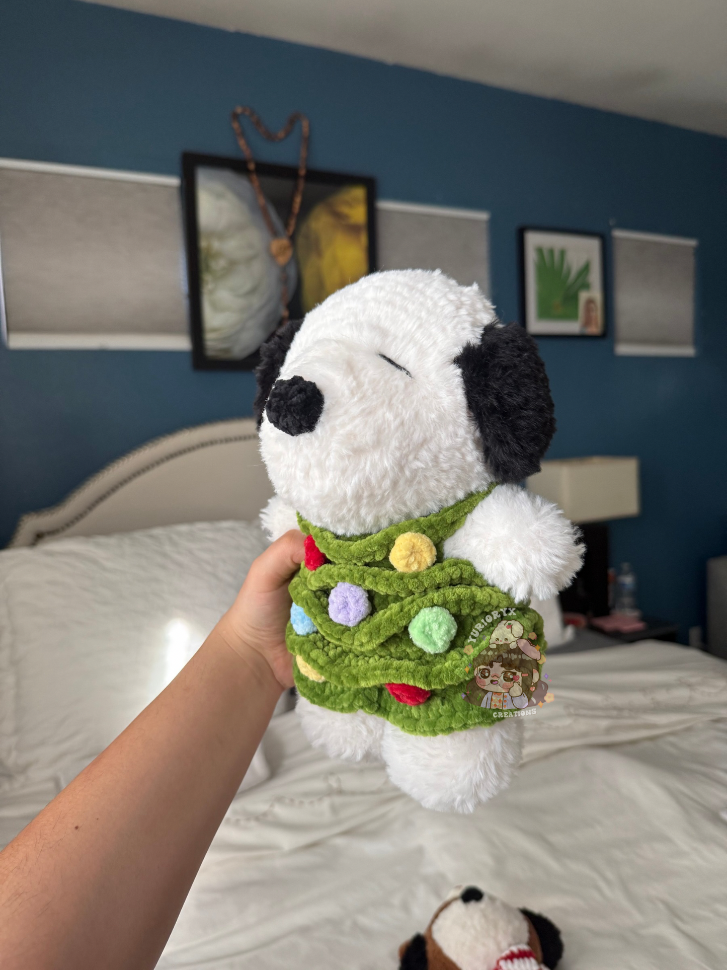 Crochet Fluffy Christmas Tree Snoop π