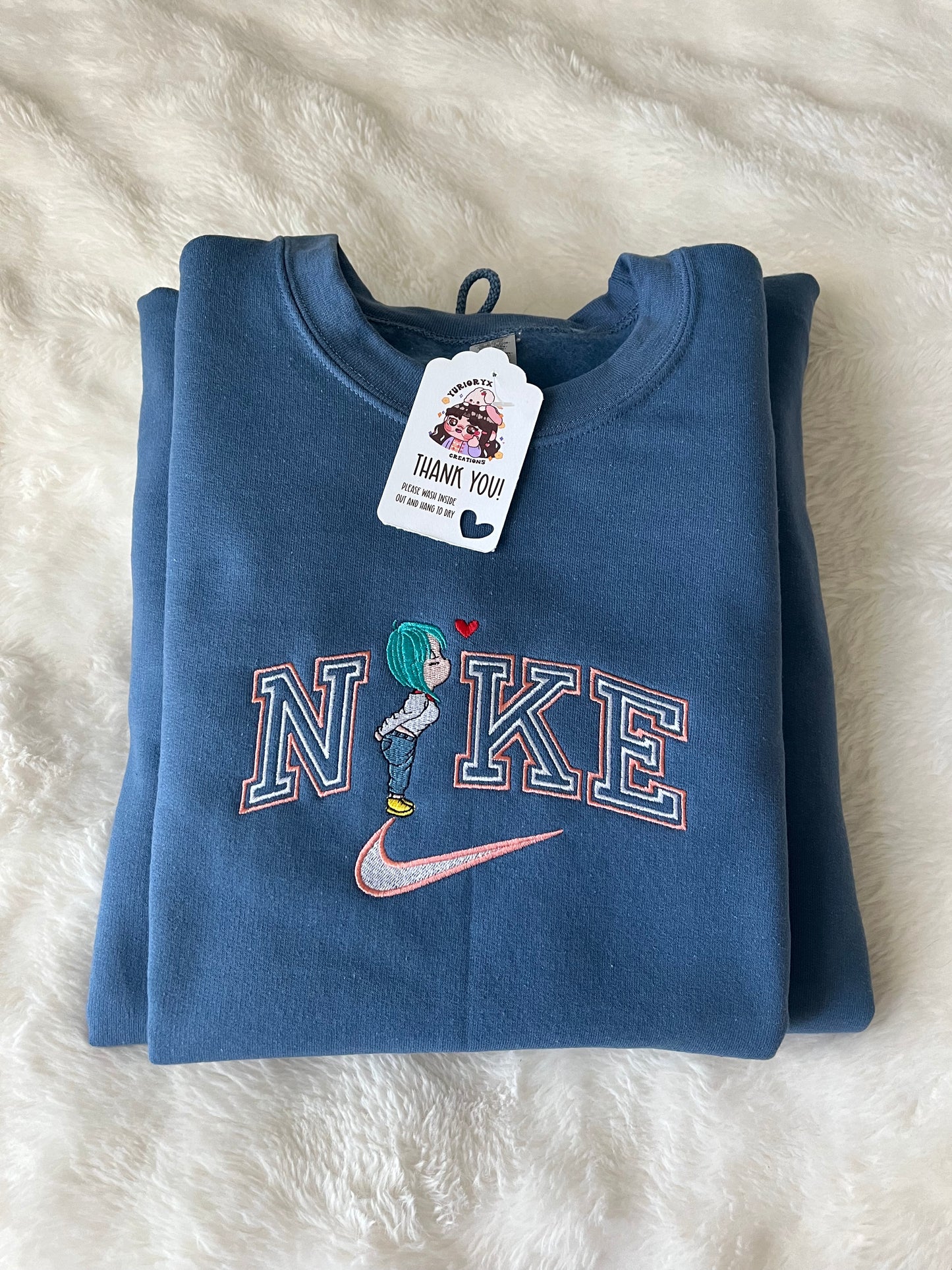 Vegeta & Bulma Duo embroidered sweaters π *pre-order*