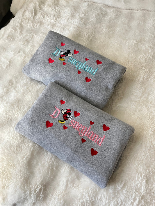 Mike & Mika duo embroidered sweaters 💗 *pre-order*