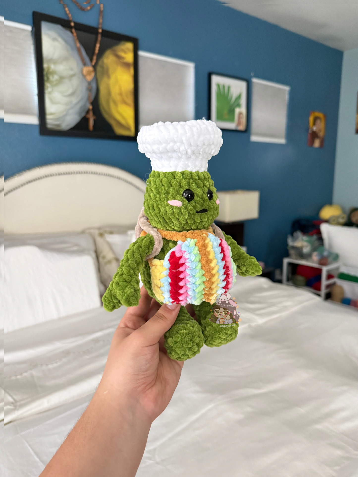 Tiny Chef crochet plush π§βπ³ *pre-order*
