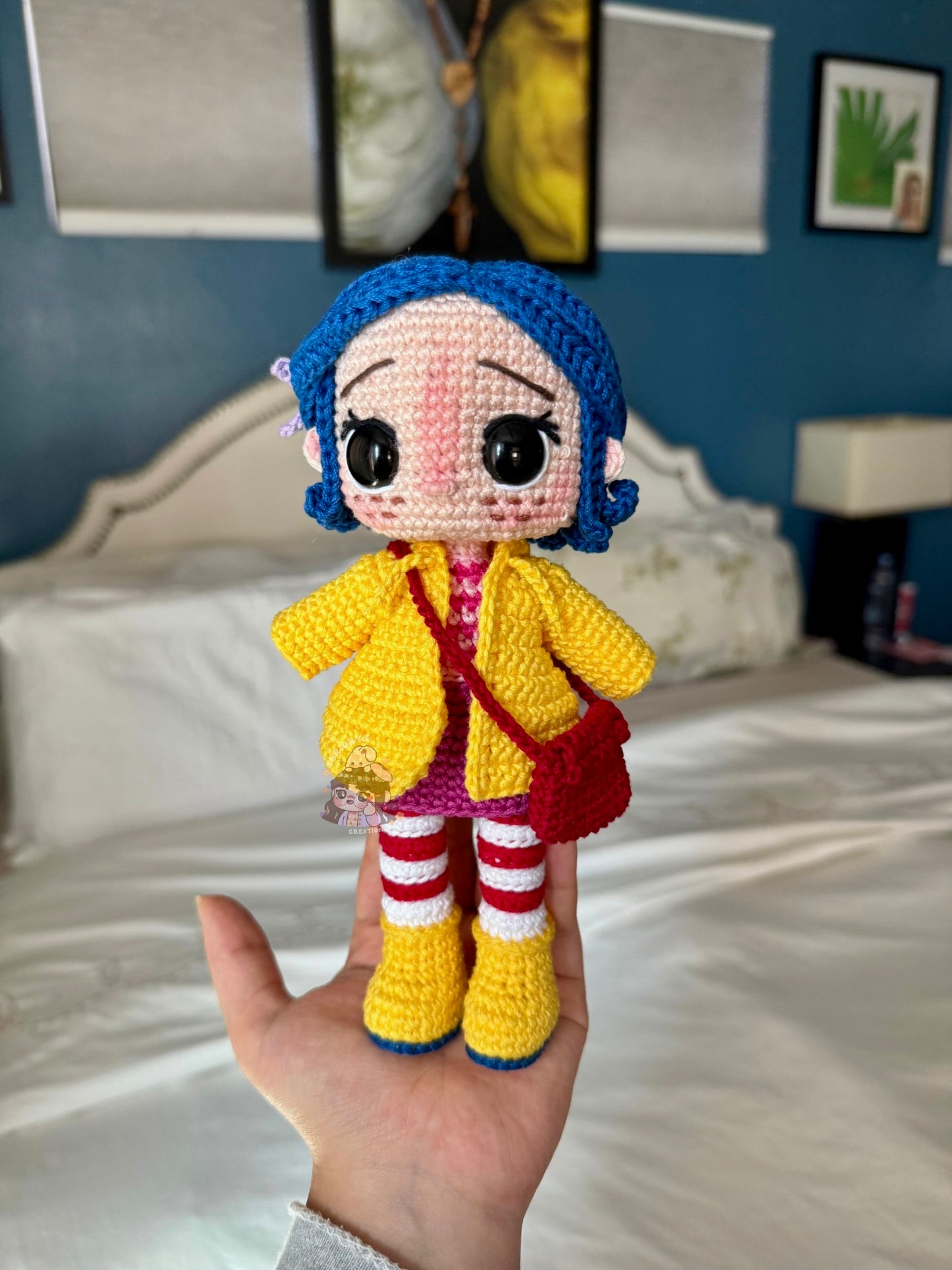 Crochet Coraline + Cat ποΈπββ¬