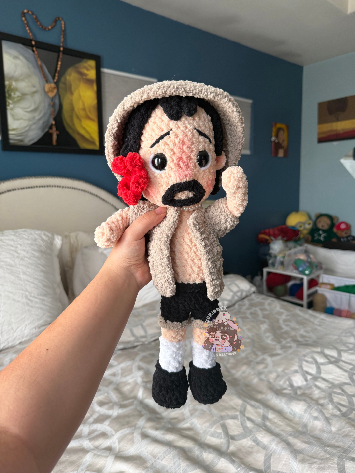 Bad Bunny Jumbo plush π°πΊ