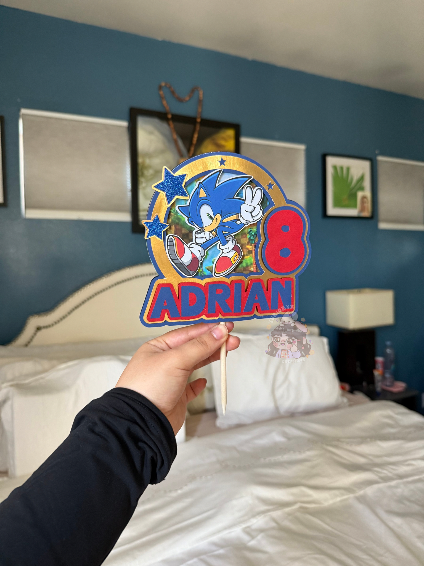 Sonic Cake Topper 💙