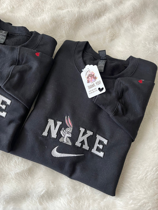 Bugs Bunny & Lola Duo embroidered sweaters 💓 *pre-order*