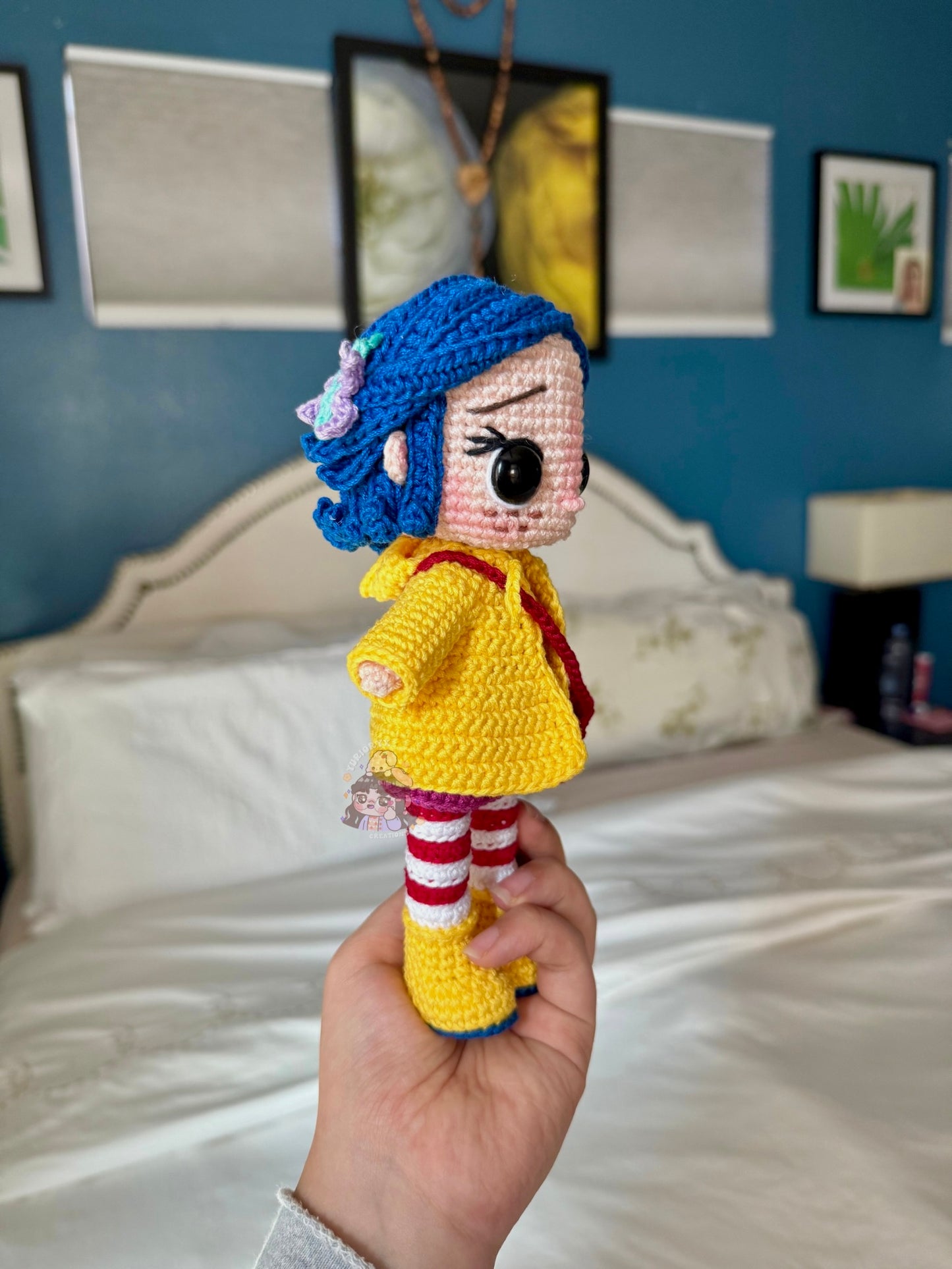 Crochet Coraline + Cat ποΈπββ¬