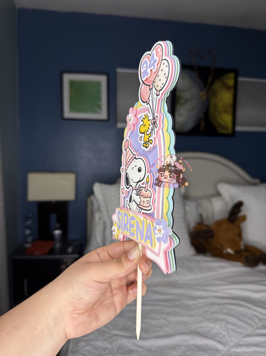 Birthday Puppy Cake Topper ๐ฅณ