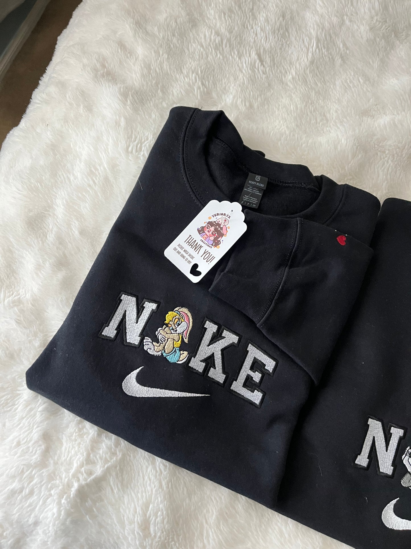 Bugs Bunny & Lola Duo embroidered sweaters π *pre-order*