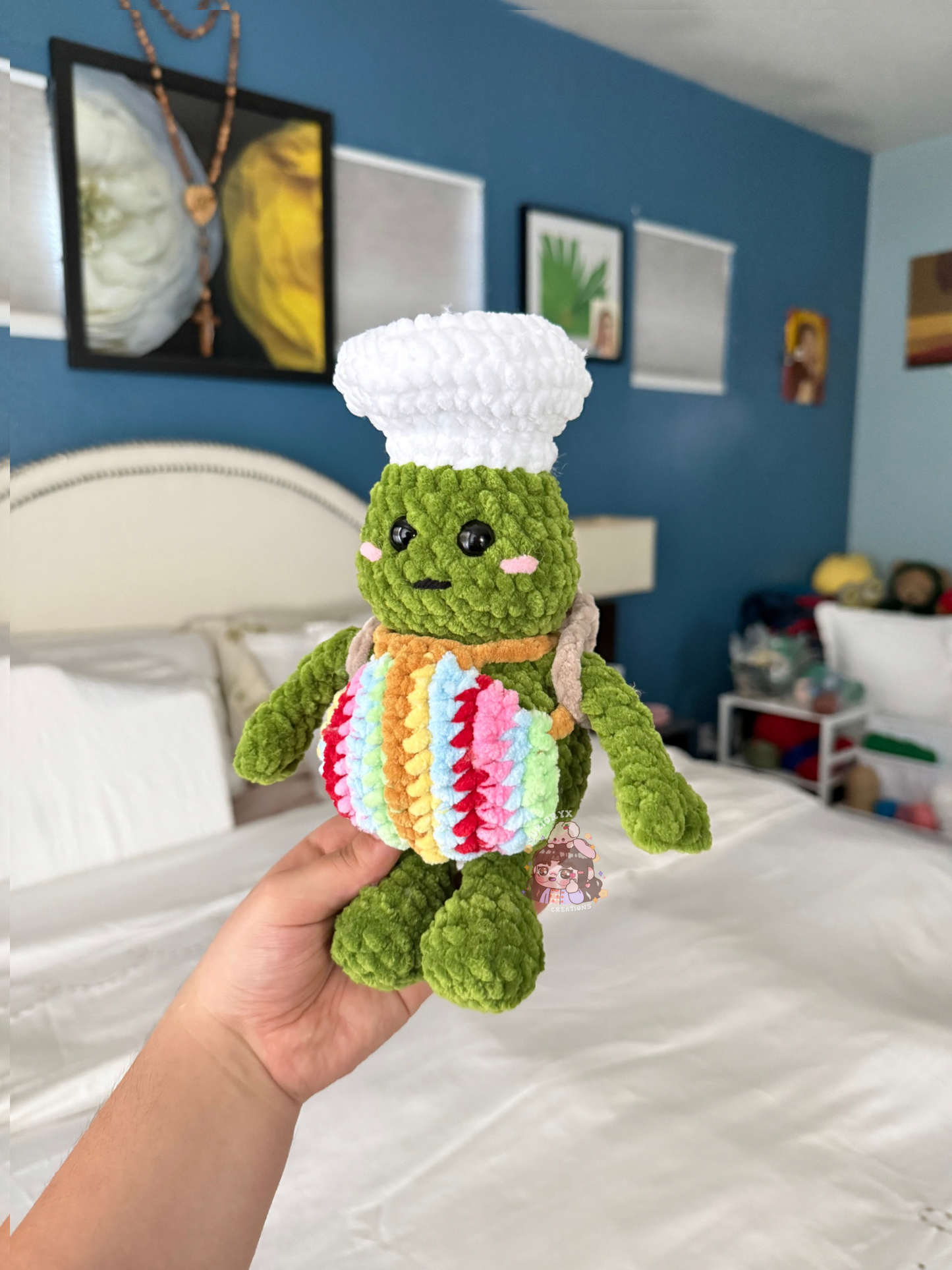 Tiny Chef crochet plush π§βπ³ *pre-order*