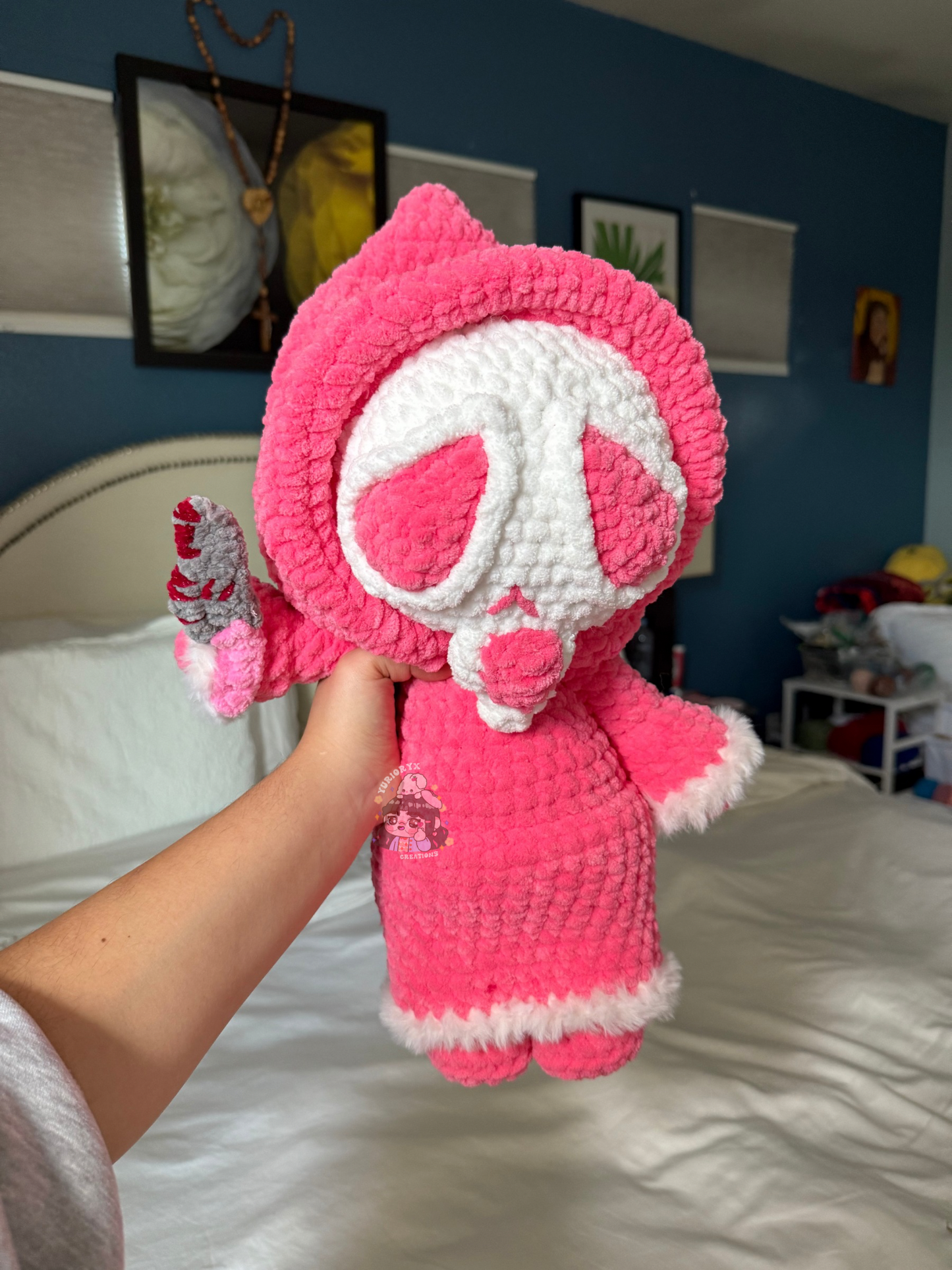 Jumbo Hot Pink Ghostface πͺπ©·