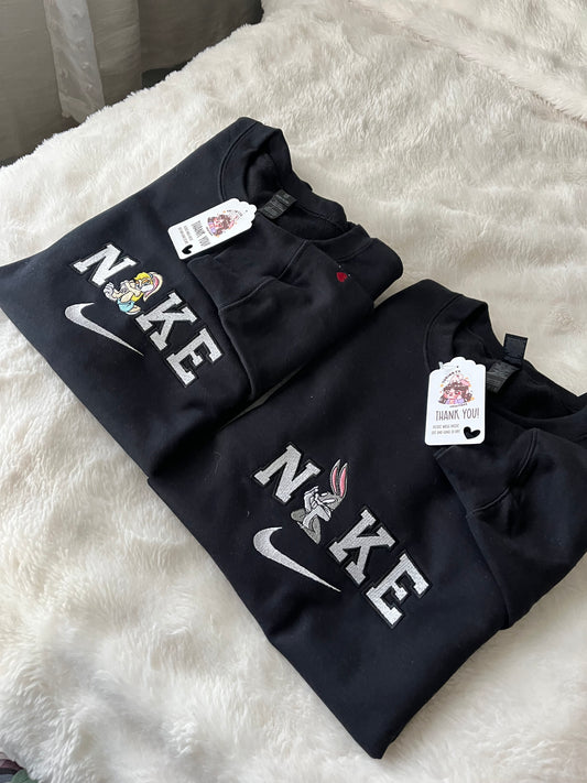 Love Kitty Duo embroidered sweaters 💓 *pre-order*