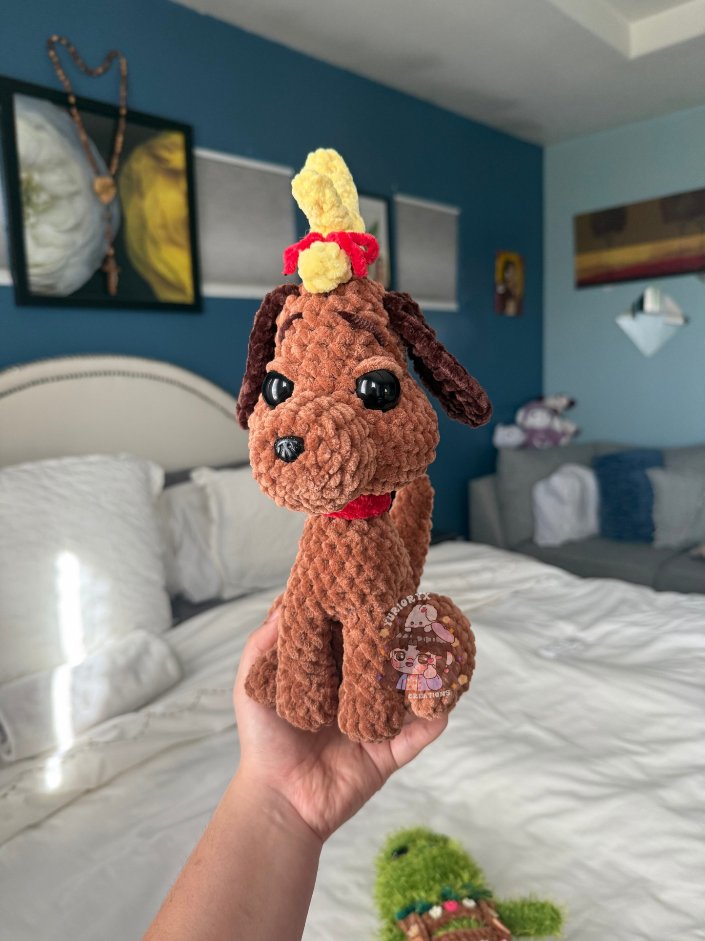 Crochet Grinch + Max π