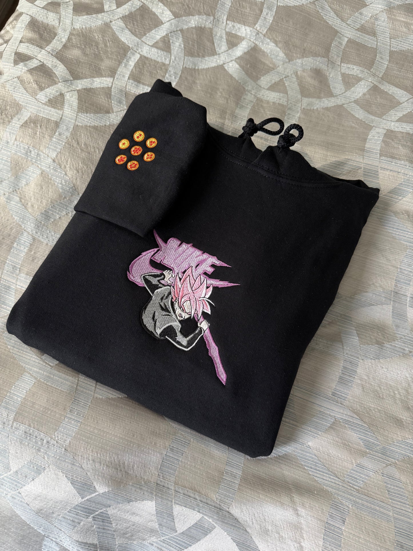 DBZ w/ sleeve embroidered sweater π *pre-order*