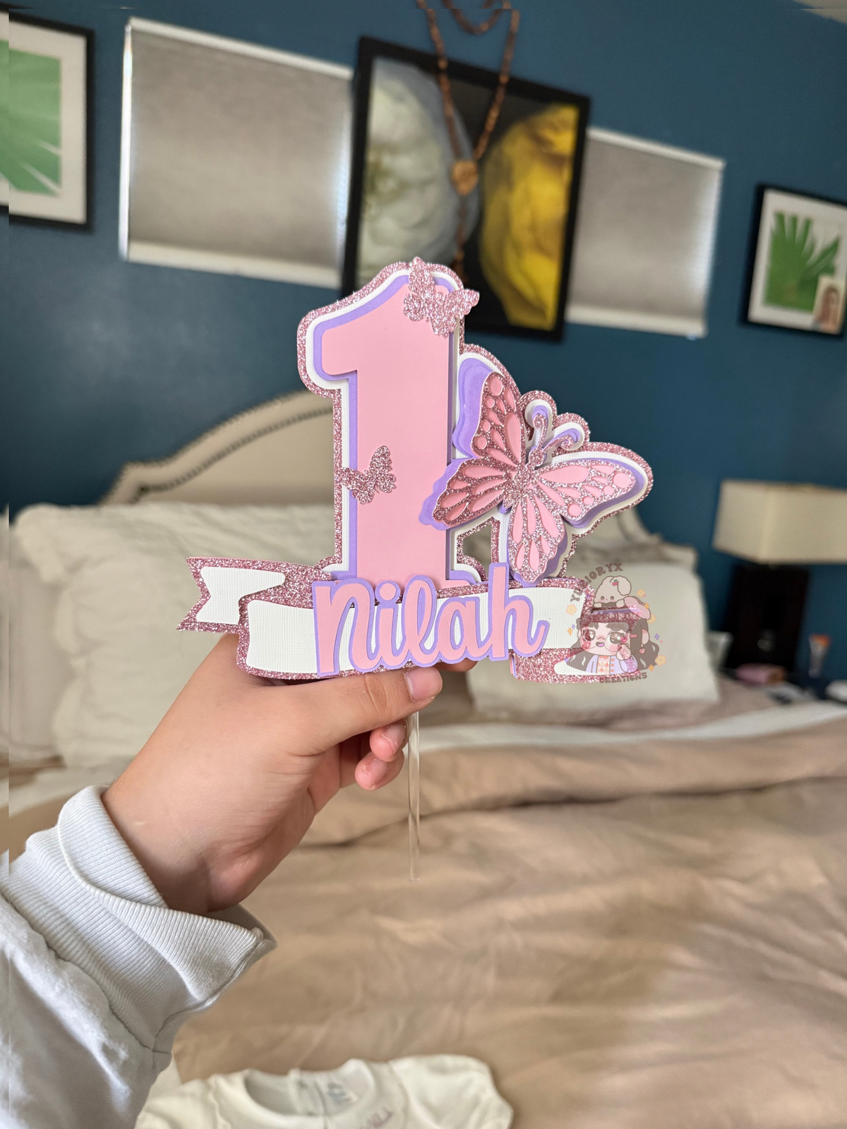Butterfly Cake Topper 🦋