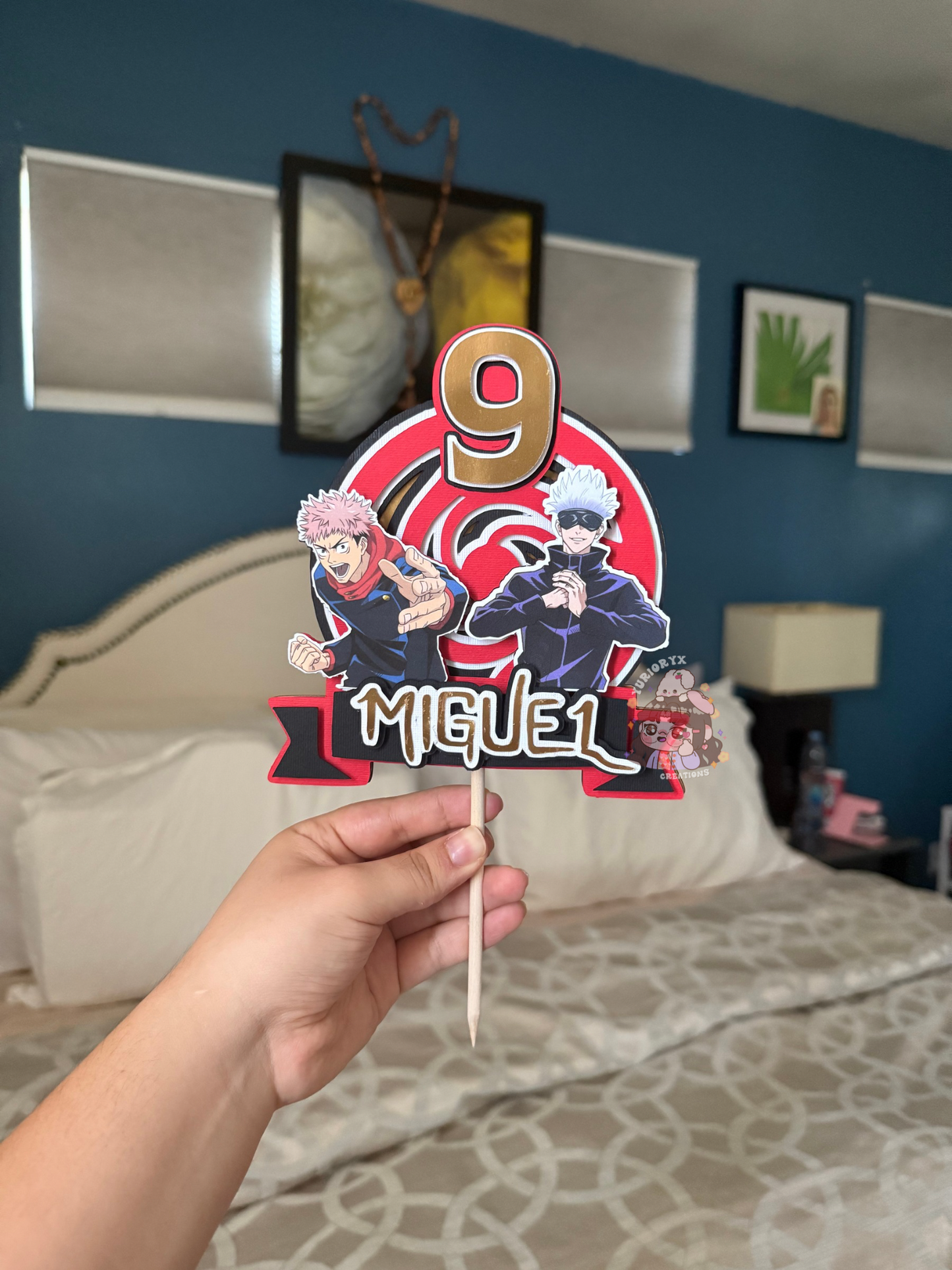 Jujutsu Kaisen Cake Topper π