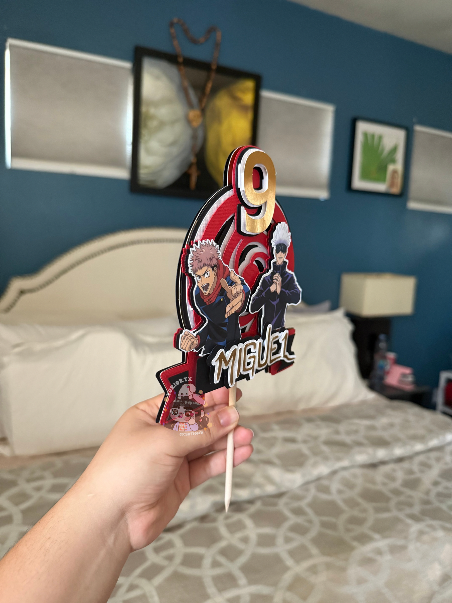 Jujutsu Kaisen Cake Topper π