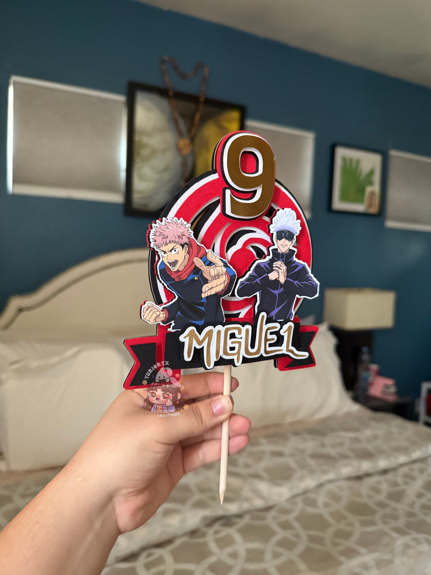 Jujutsu Kaisen Cake Topper π