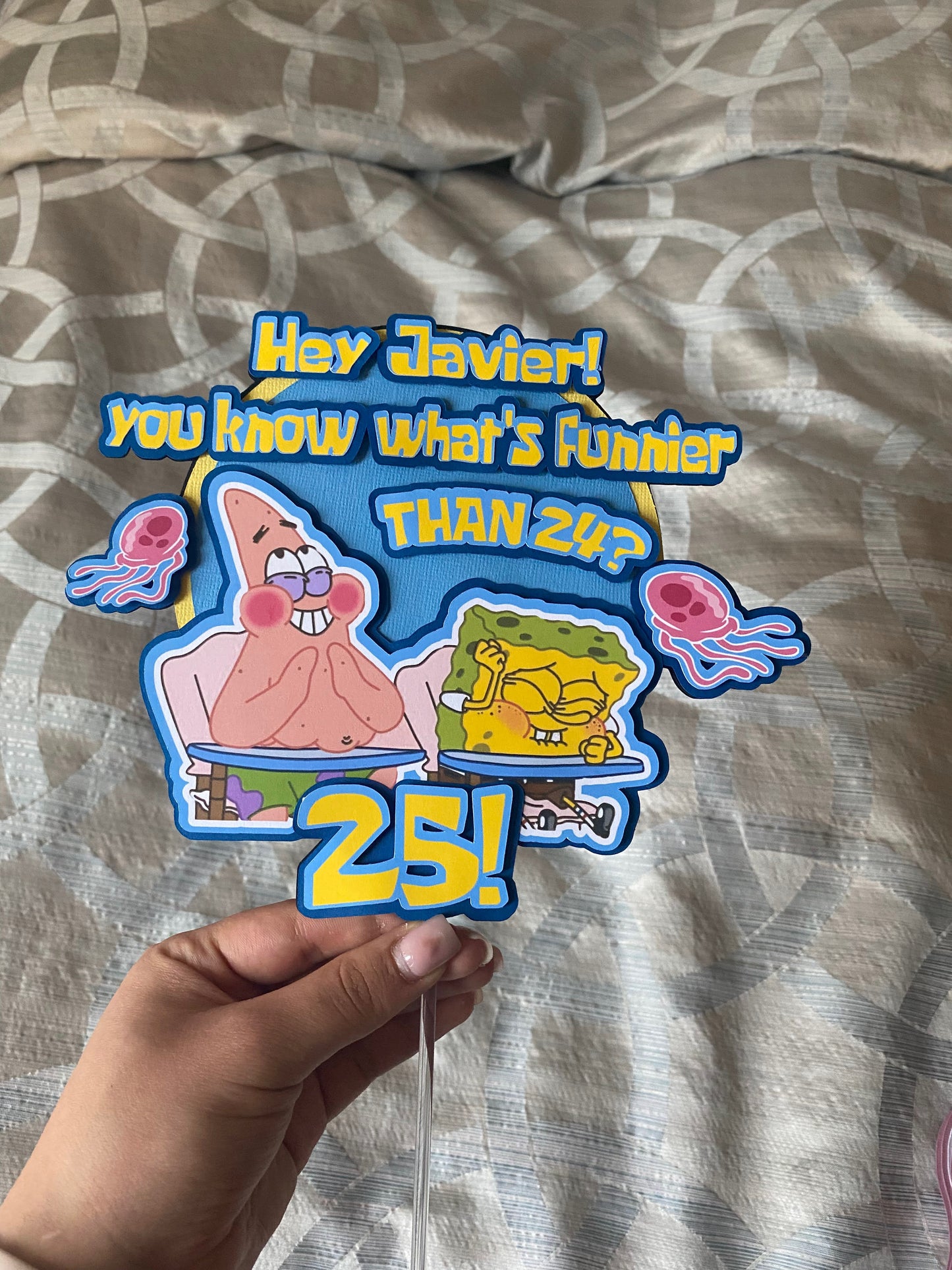 SpongeBob Cake Topper