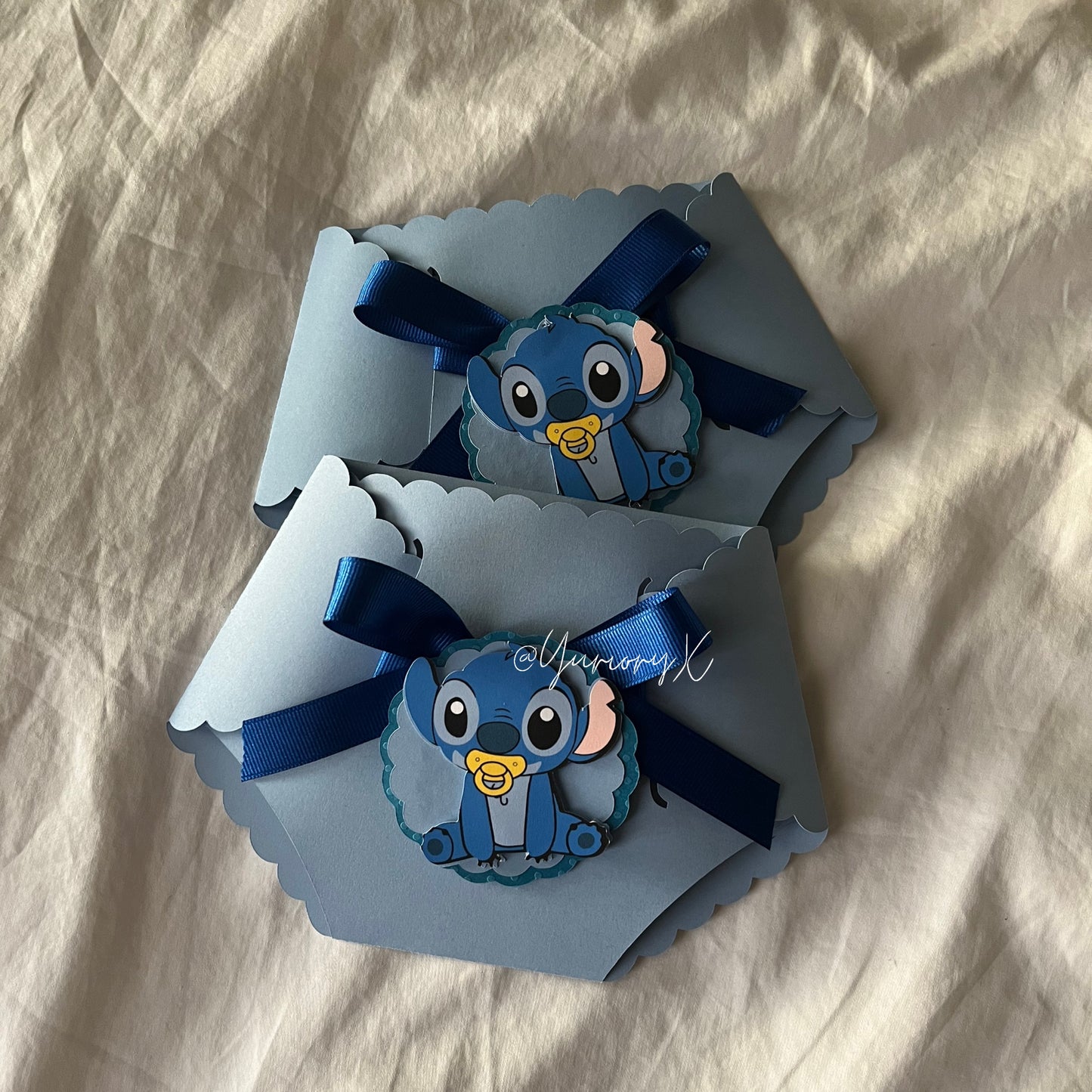 Stitch Baby Shower Invites (Set of 12)