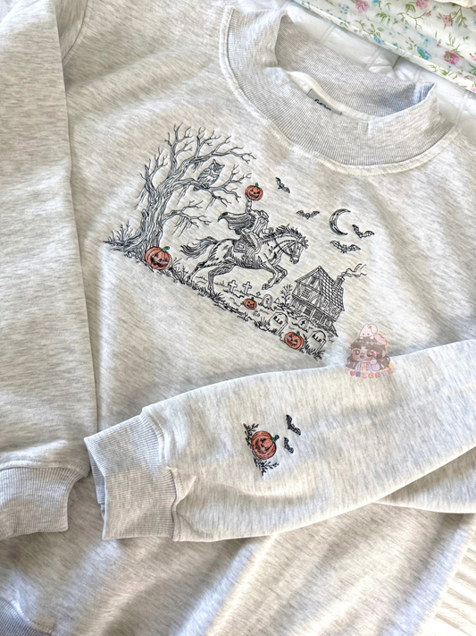 Vintage Halloween/Christmas embroidered mockneck sweaters 🎃🎄 *pre-order*