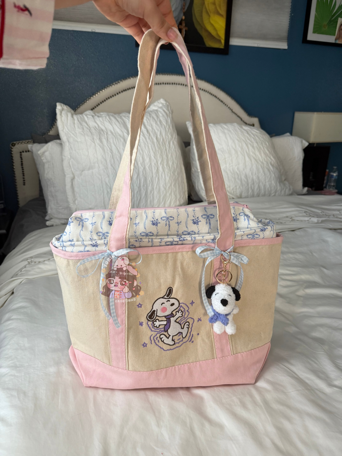 Handmade Winter Tote ❄️