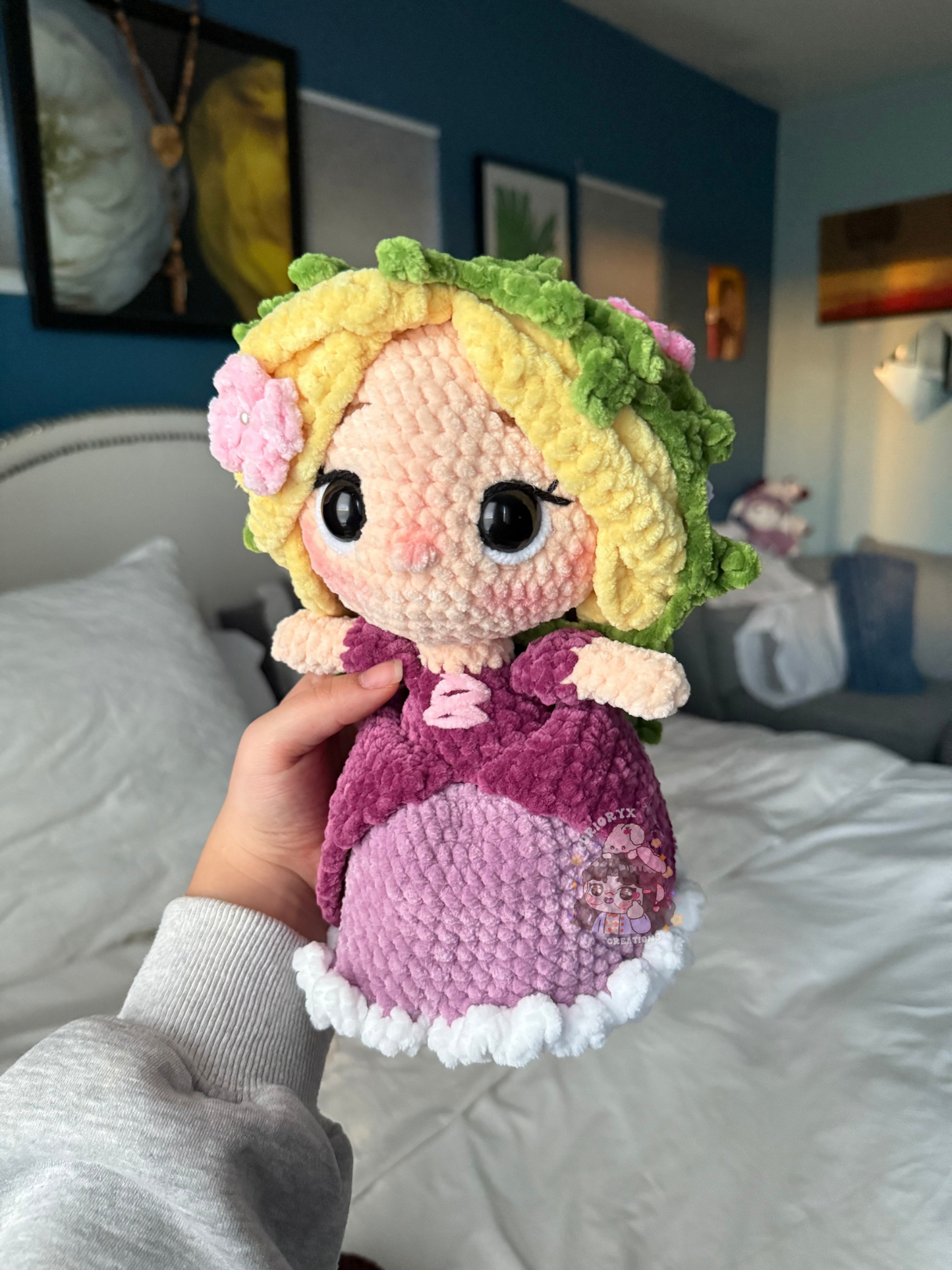 Crochet Rapunzel x Flynn 💜