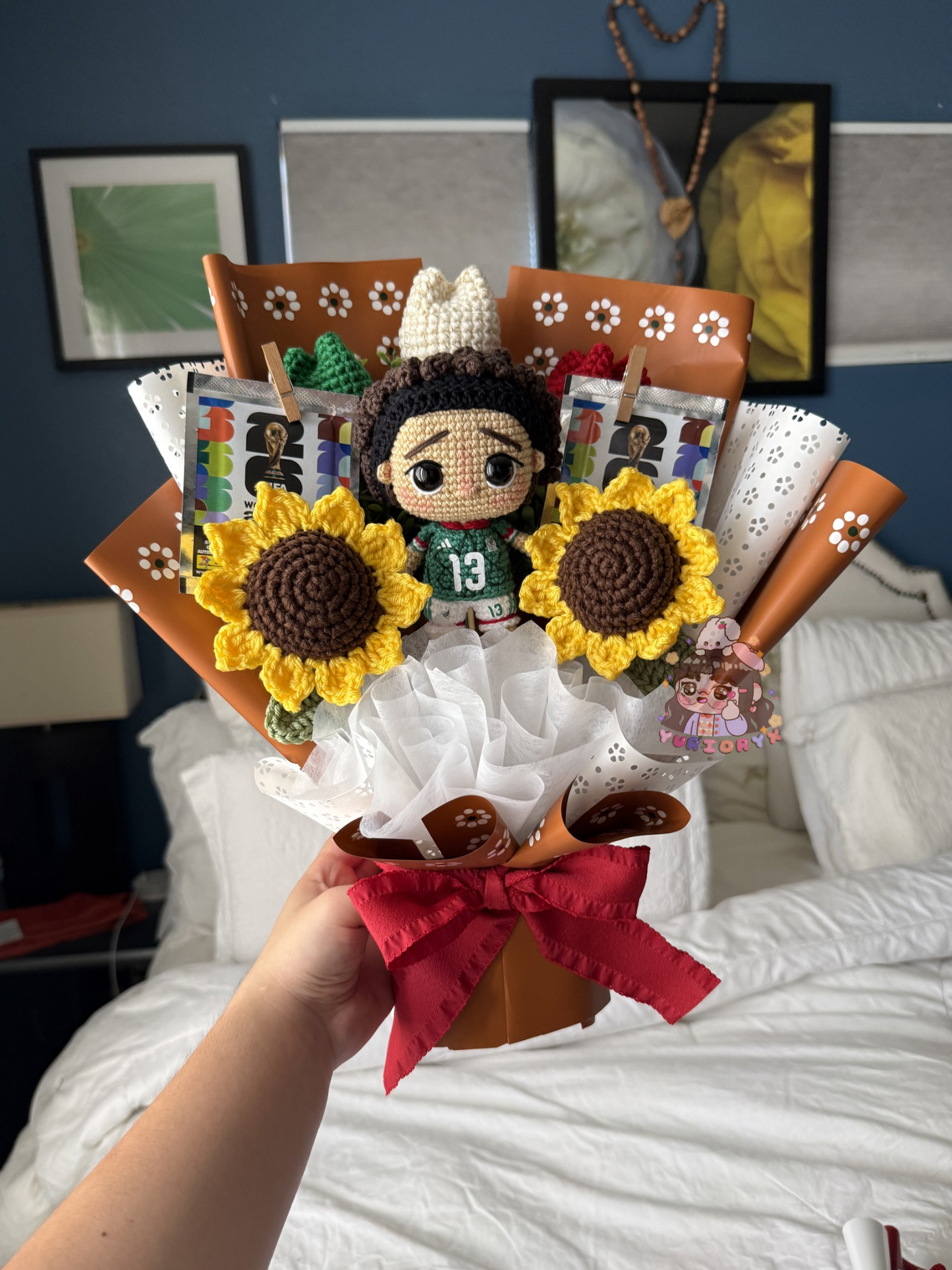 Ochoa WC2026 Crochet Bouquet 🇲🇽