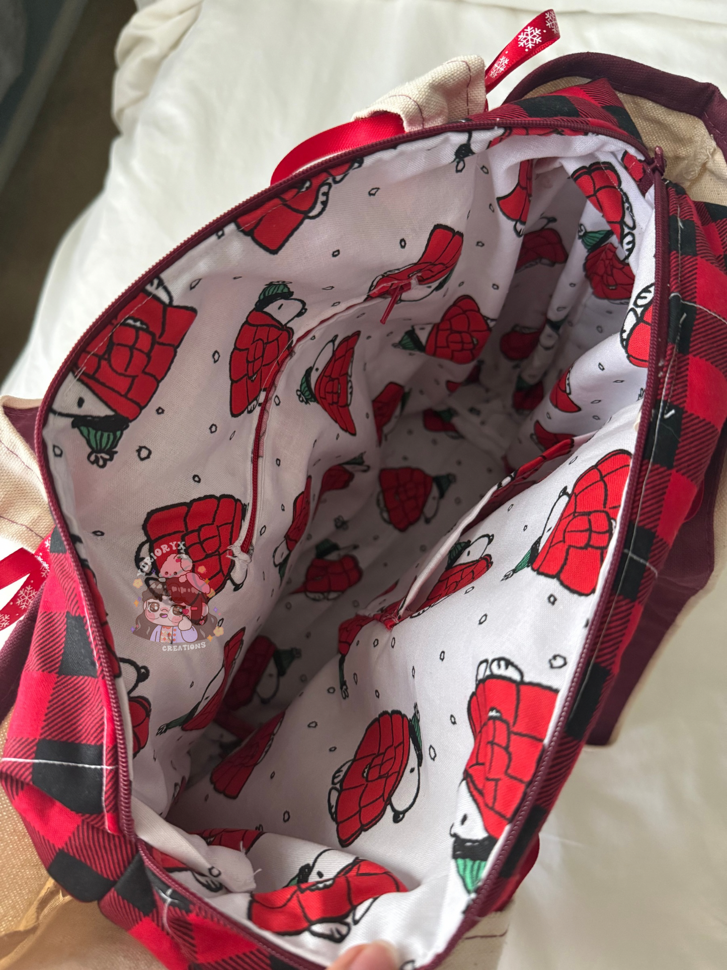 Handmade Puffer Tote ❤️