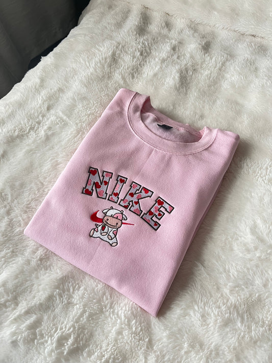 Love Cow embroidered sweater 🐮 *pre-order*