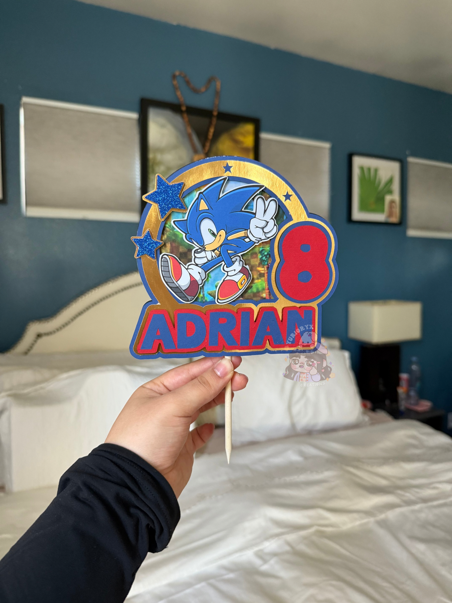 Sonic Cake Topper 💙