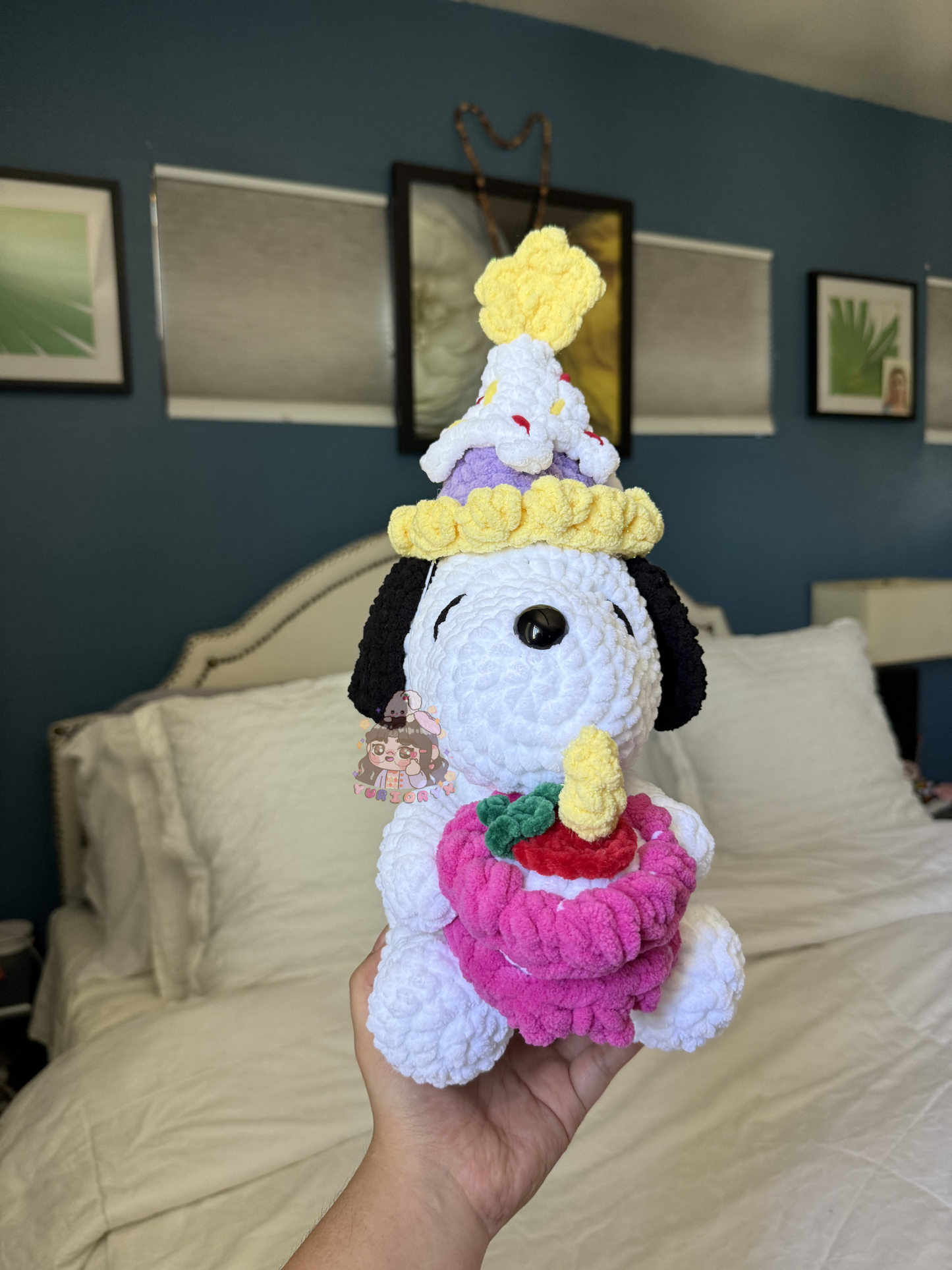 Birthday Crochet Puppy 💖🎂