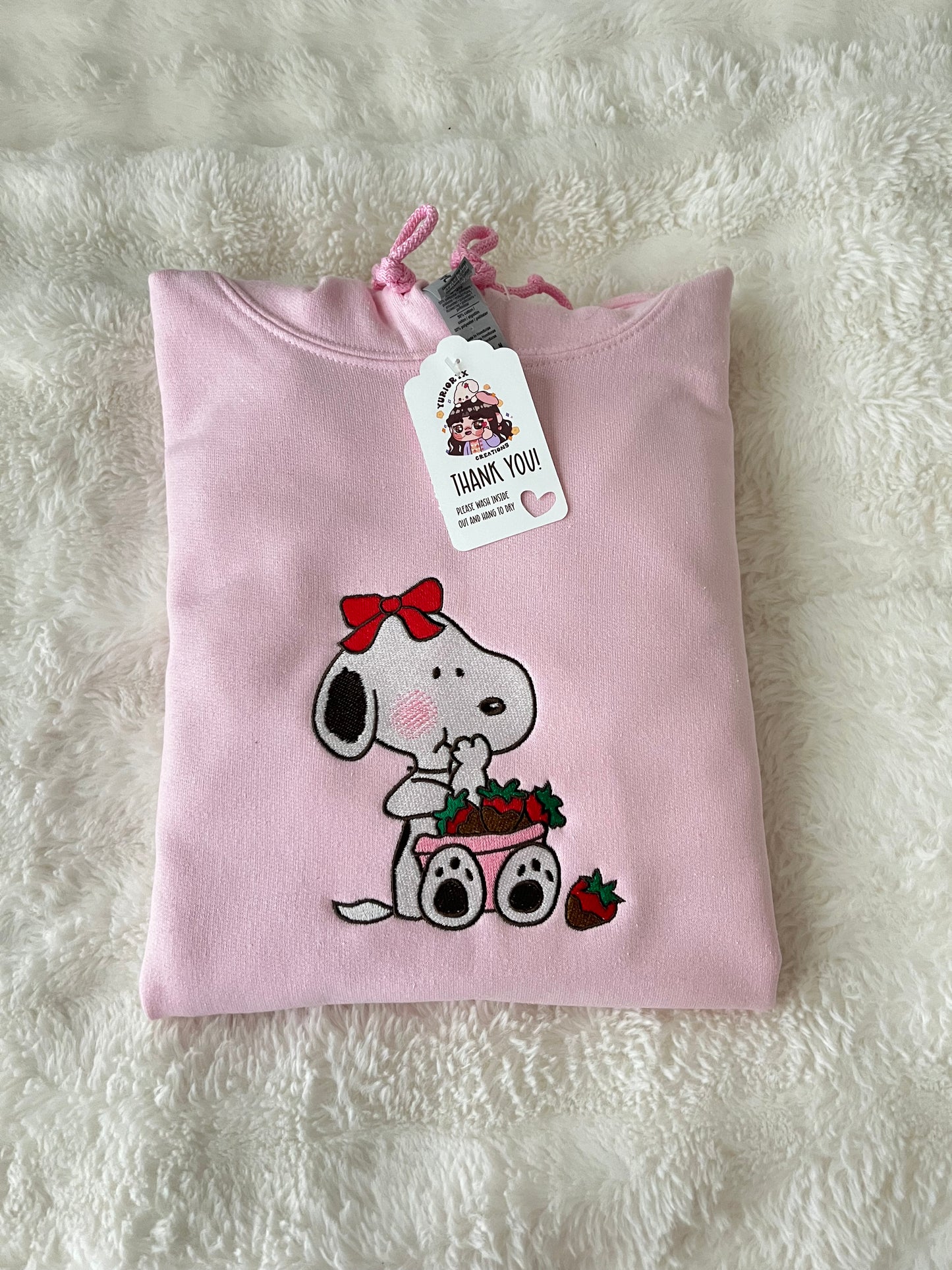 Lover Puppy embroidered sweater 💗 *pre-order*