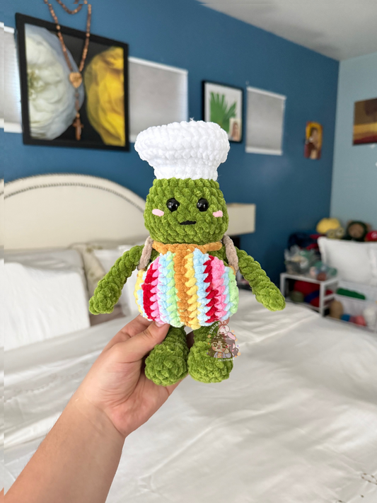 Tiny Chef crochet plush 🧑‍🍳 *pre-order*