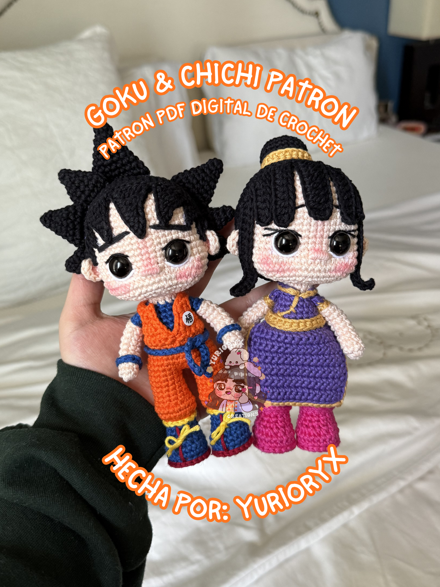 Digital Patron PDF - Goku & Chichi 🐉 (ESP)