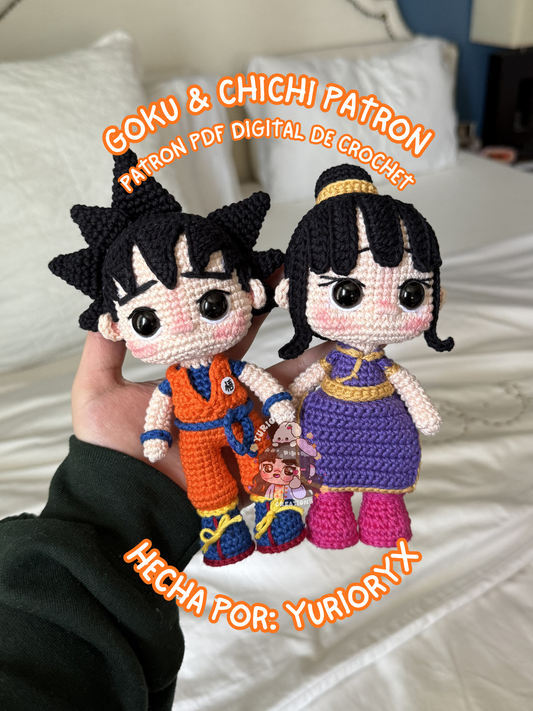 PRE-VENTA Digital Patron PDF - Goku & Chichi 🐉 (ESP)