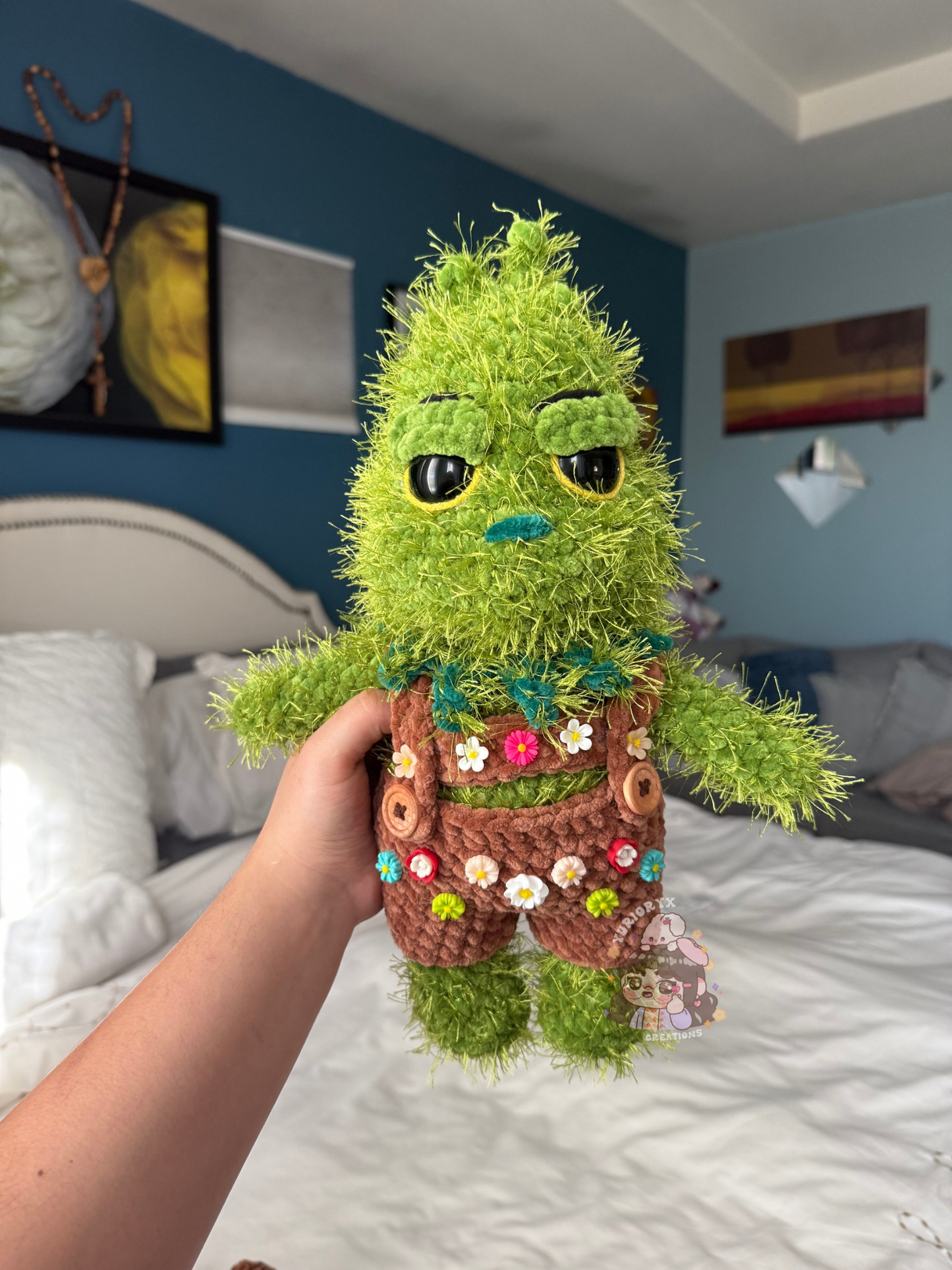 Crochet Grinch + Max 💚