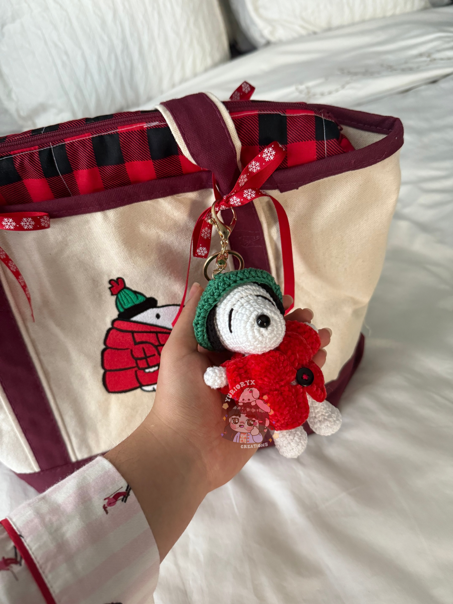 Handmade Puffer Tote ❤️