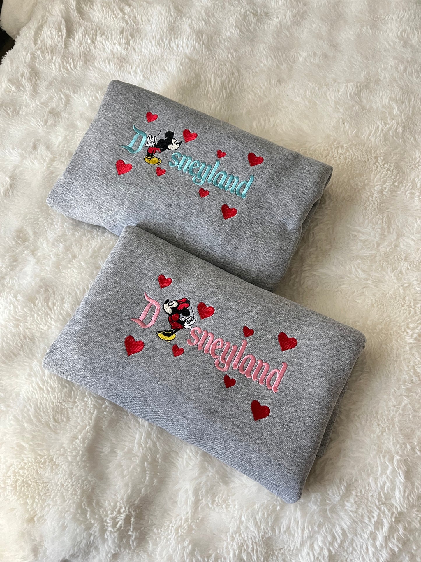 Mike & Mika duo embroidered sweaters 💗 *pre-order*