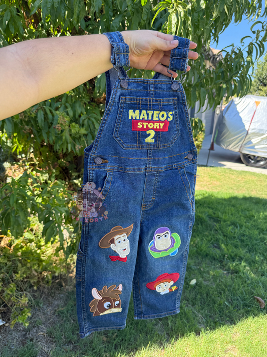 Vintage Toy-Inspired Denim Birthday Outfit 🤠🚀 *Pre-Order*