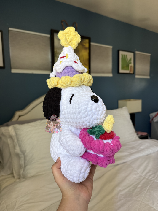 Birthday Crochet Puppy 💖🎂