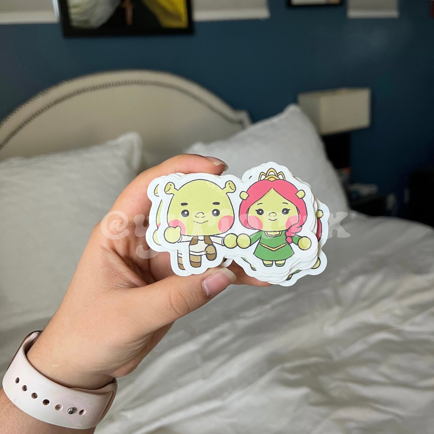 Shrek & Fiona sticker 💚