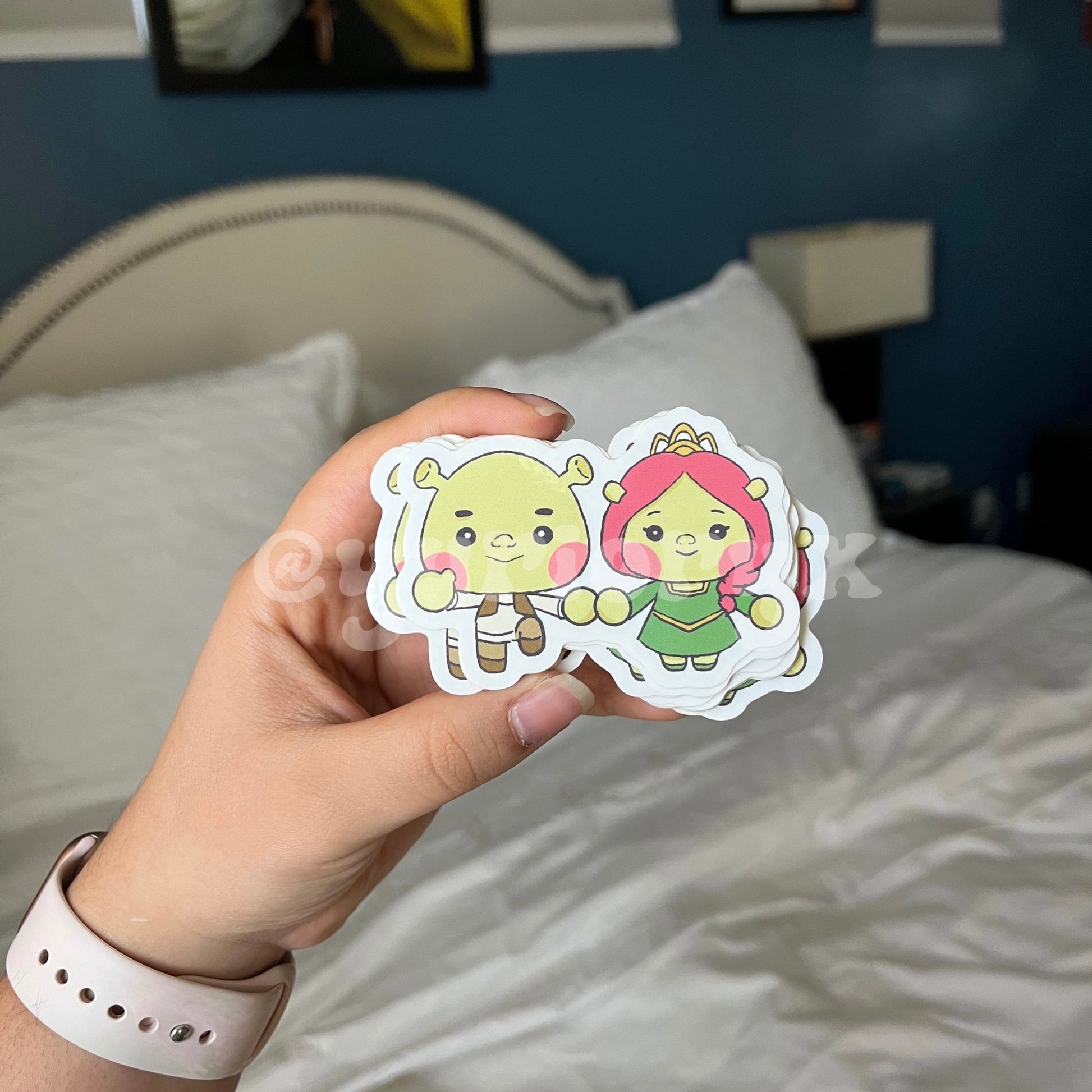 Fiona Who You Calling Princess? Sticker, Shrek Stickers