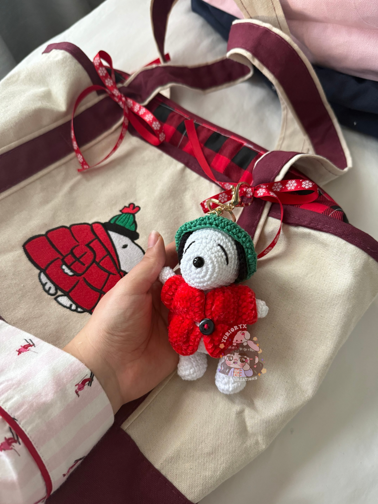 Handmade Puffer Tote ❤️