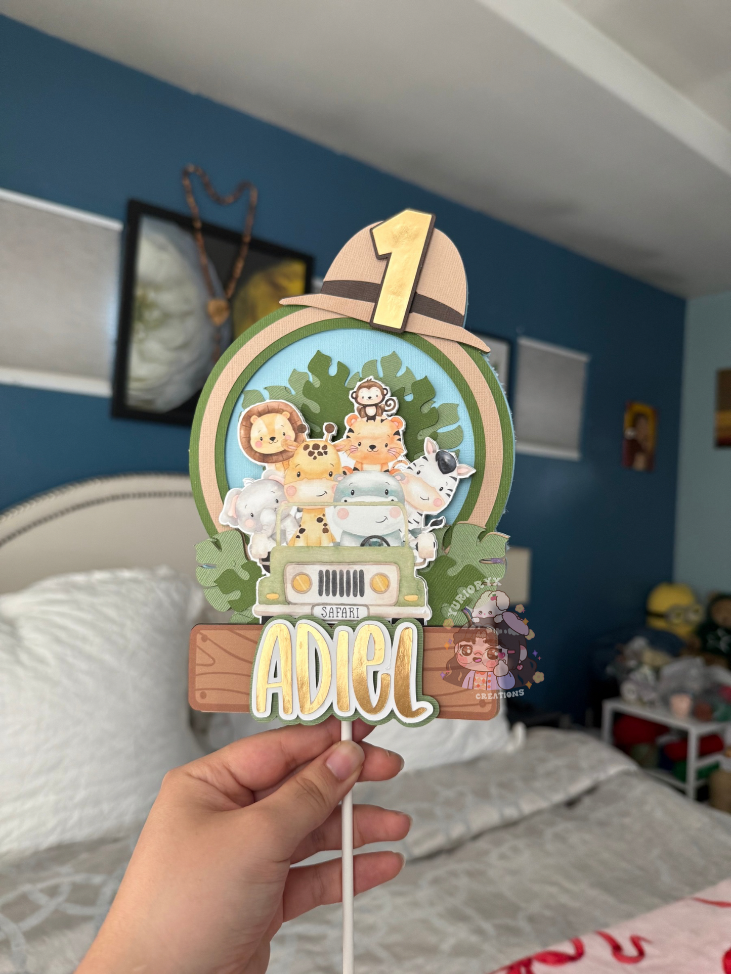 Safari Cake Topper 🦁