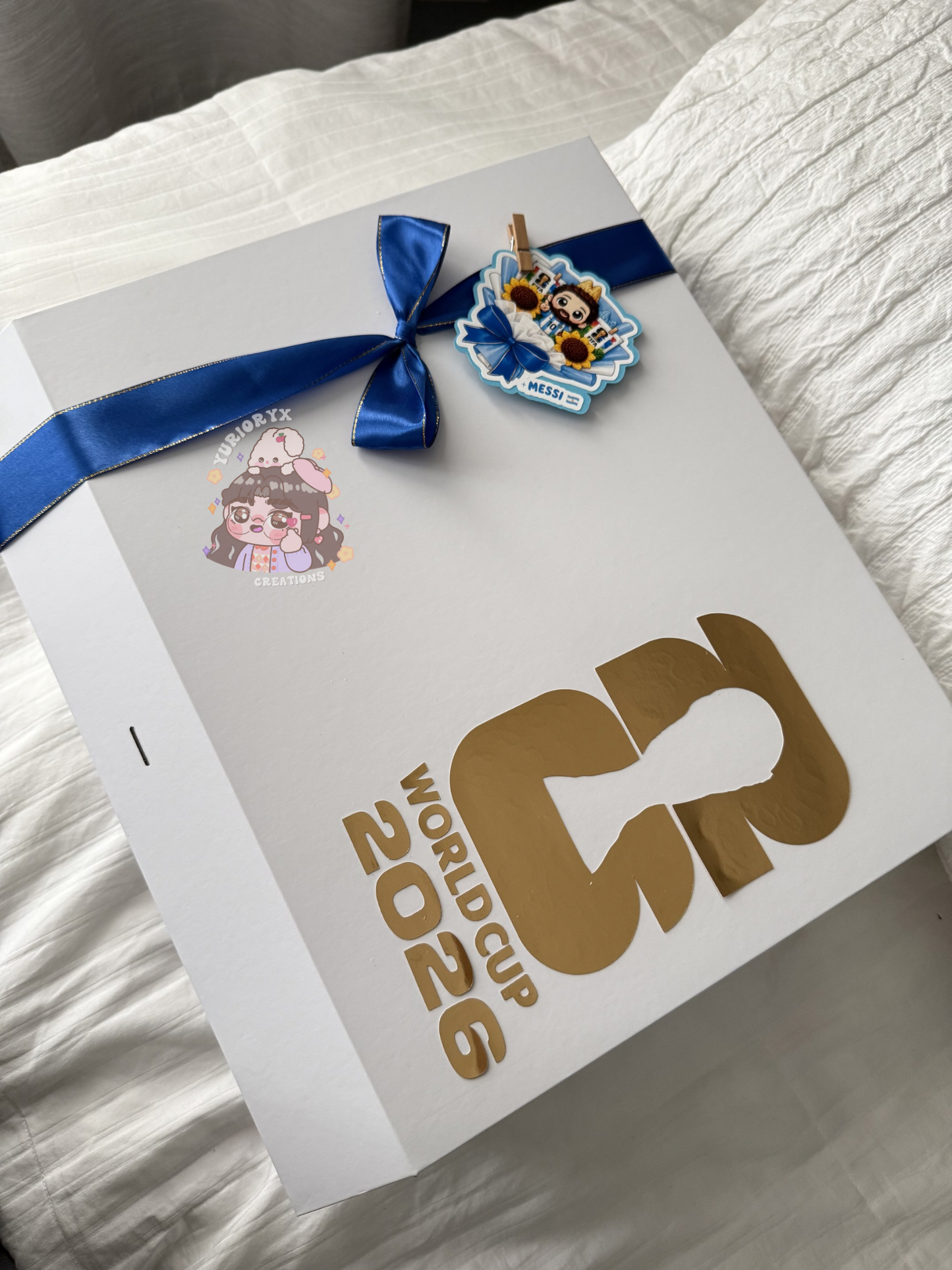 Messi WC2026 Crochet Bouquet 🇦🇷