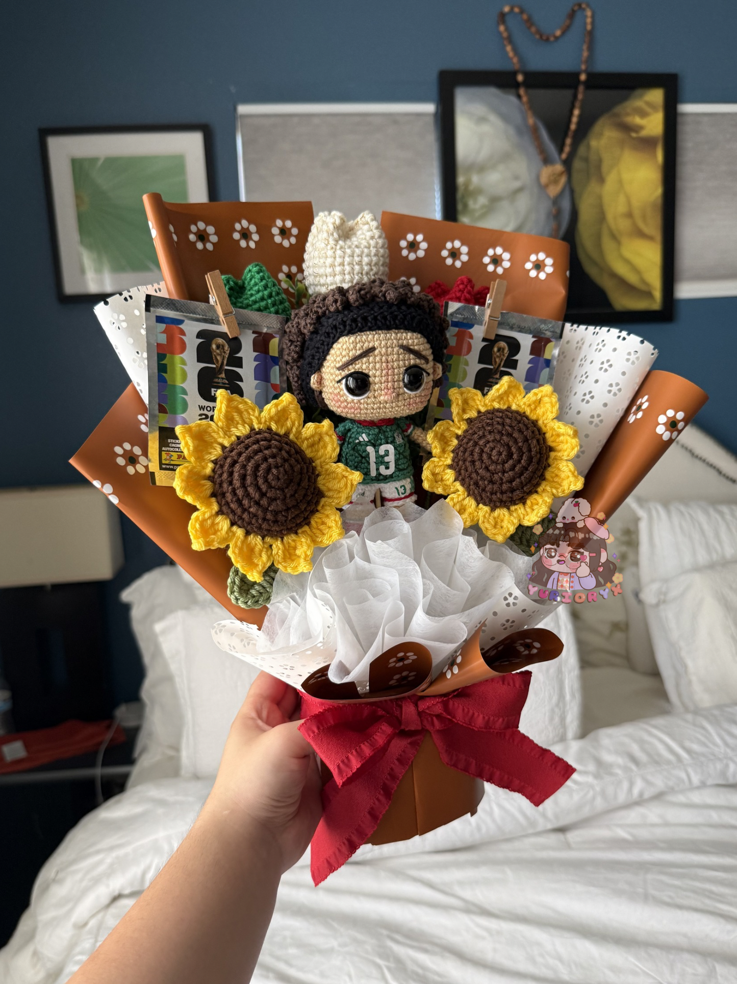Ochoa WC2026 Crochet Bouquet 🇲🇽
